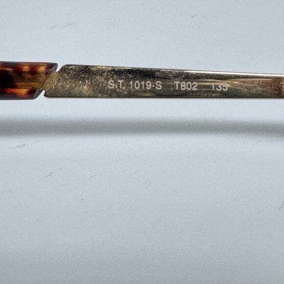 Sergio Tacchini S.T. 1019-s T802 Eyeglasses Frames Gold Brown Tortoise H17471 - Picture 5 of 7